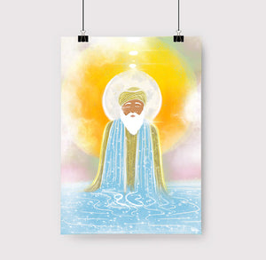 Light through Nanak  |  DesiPun Art Print
