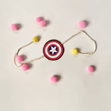 Load image into Gallery viewer, CAPTAIN AMERICA &#39;Rakhi Magnet&#39;
