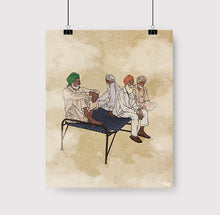 Load image into Gallery viewer, Longest wait by farmers of India  | DesiPun Art print
